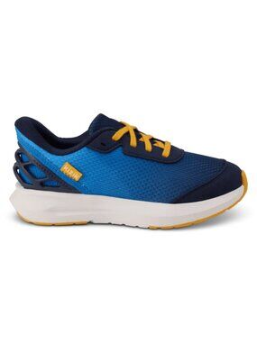 Kizik Kids Athens 2 Hand's Free Unisex Sneaker - Super Sonic/Naval Academy
